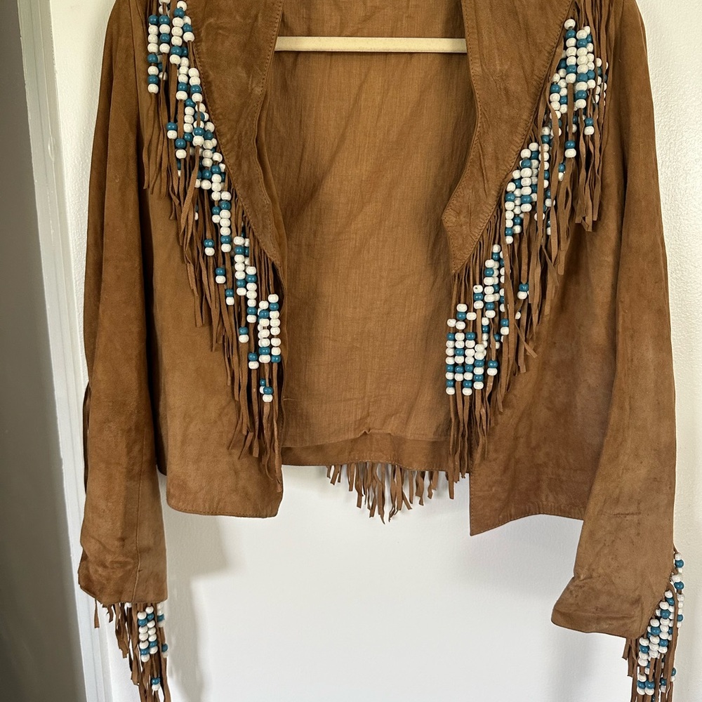 Spell & the Gypsy Hendrix Fringe Beaded Jacket